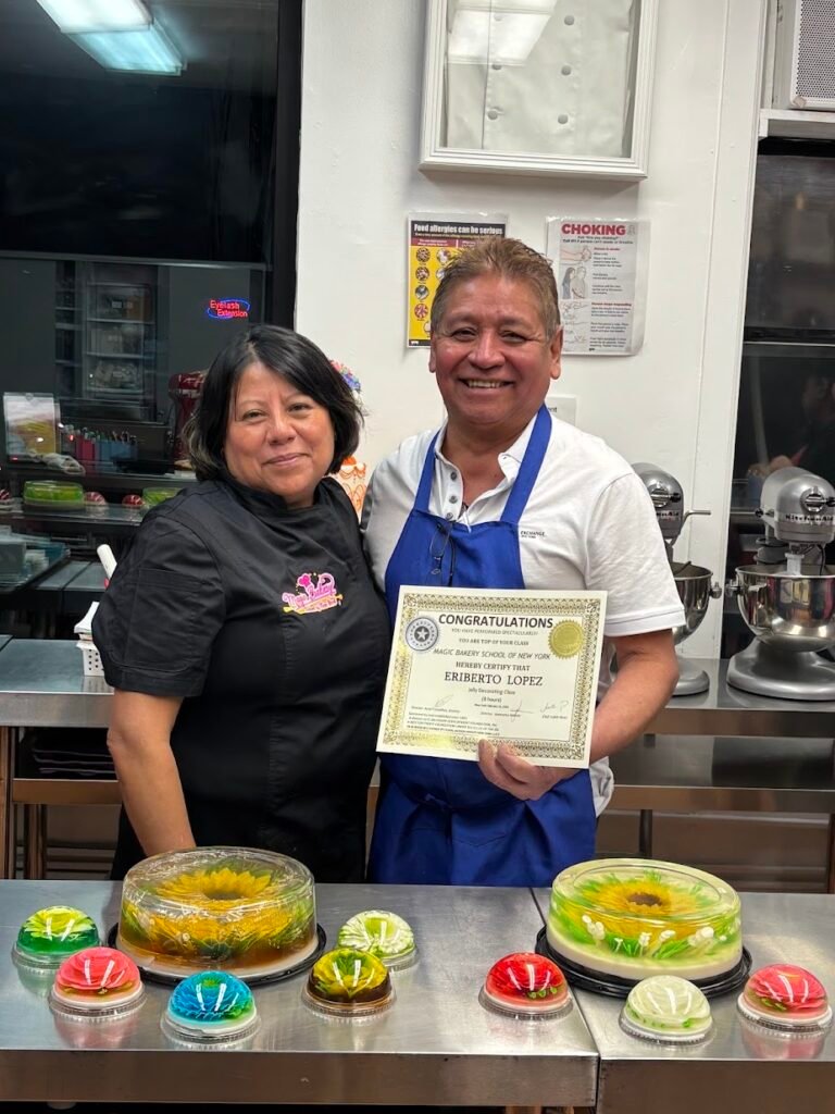Curso de Gelatina Floral 3D en Nueva York – Flores Encapsuladas