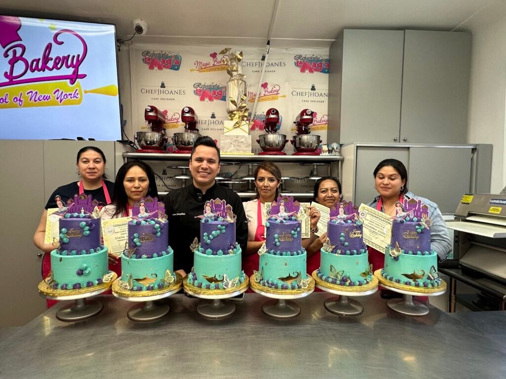 Clase de Cake Piso sobre Piso | Magic Bakery School