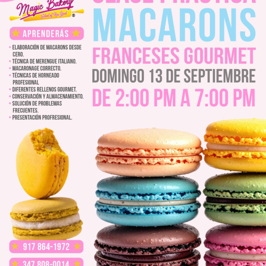 Macarons Franceses Gourmet Septiembre