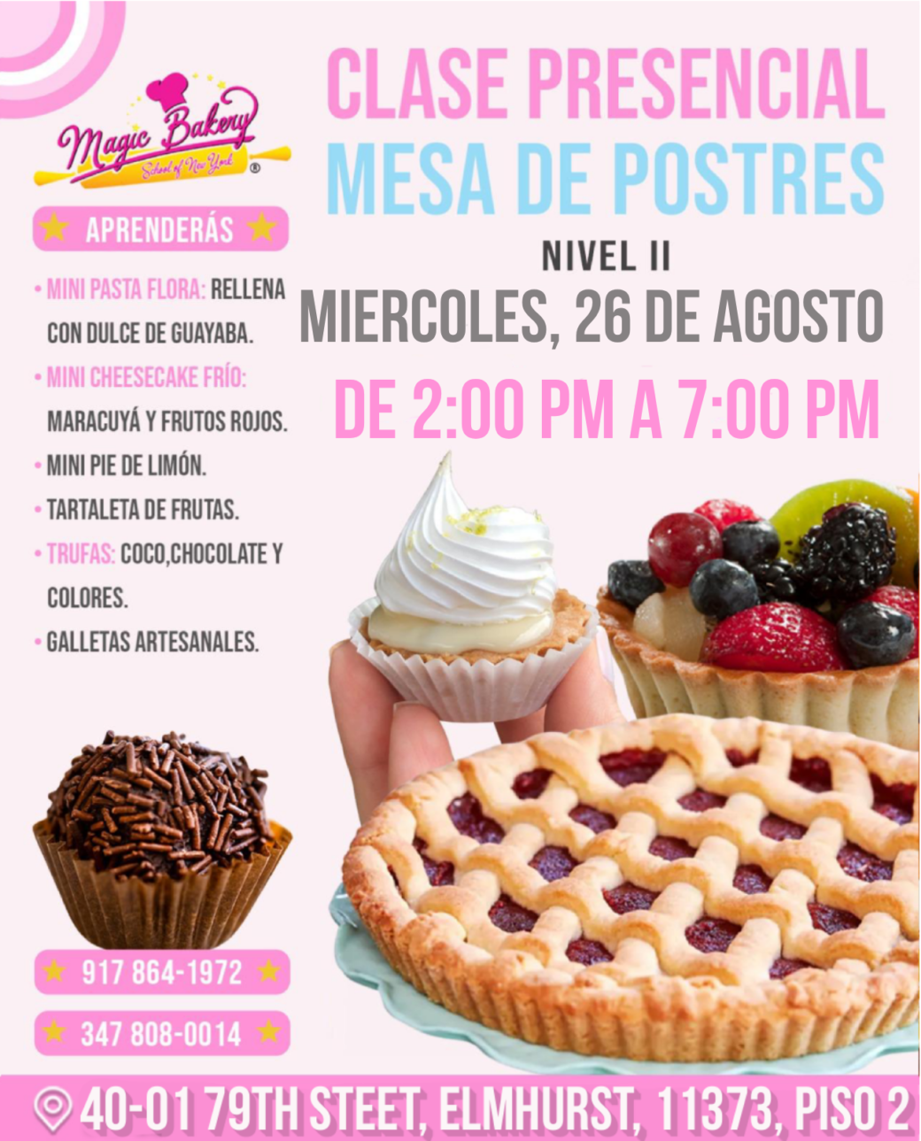Clase Mesa de postres II