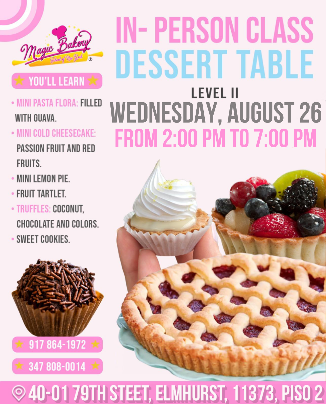 Clase Mesa de postres II - Imagen 2