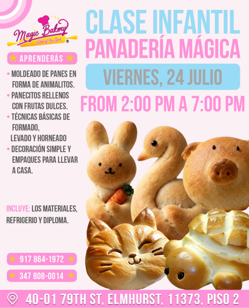Pequeños Chefs: Clase Práctica de Panadería Mágica Infantil