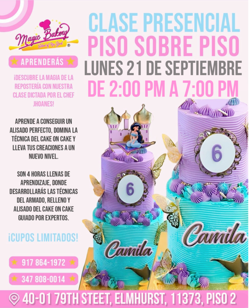 Clase de Cake Piso sobre Piso Septiembre