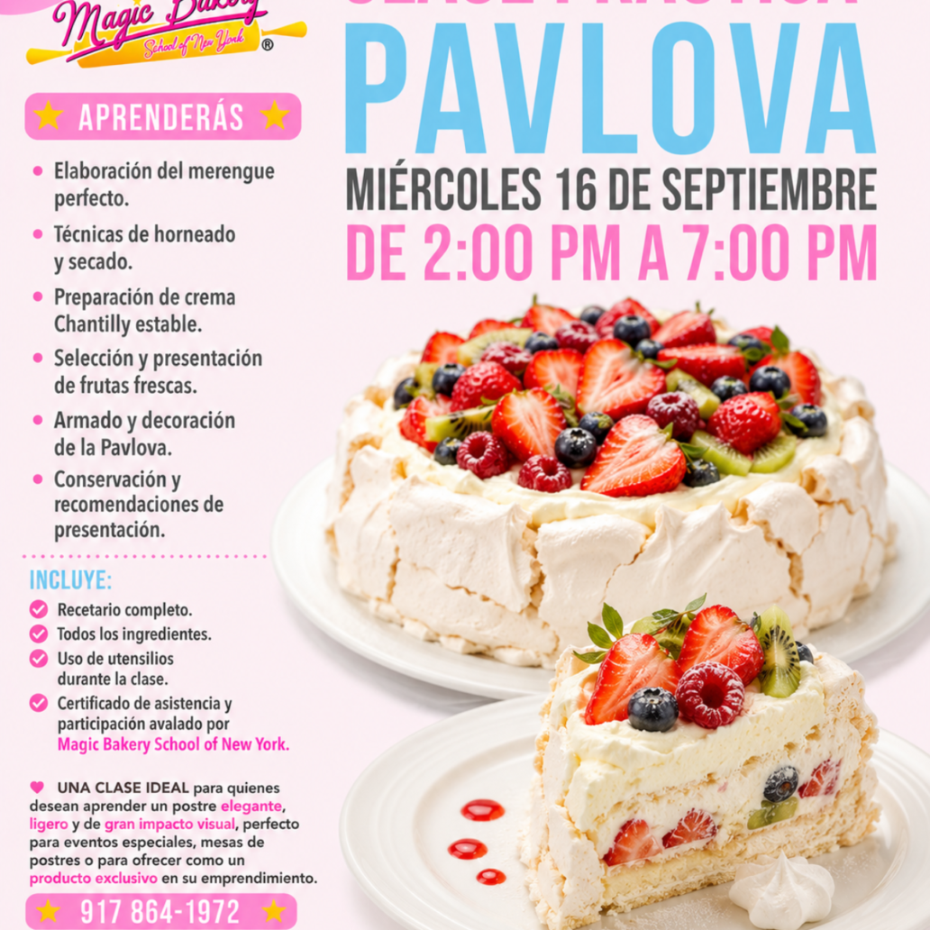 Clase de Pavlova Septiembre