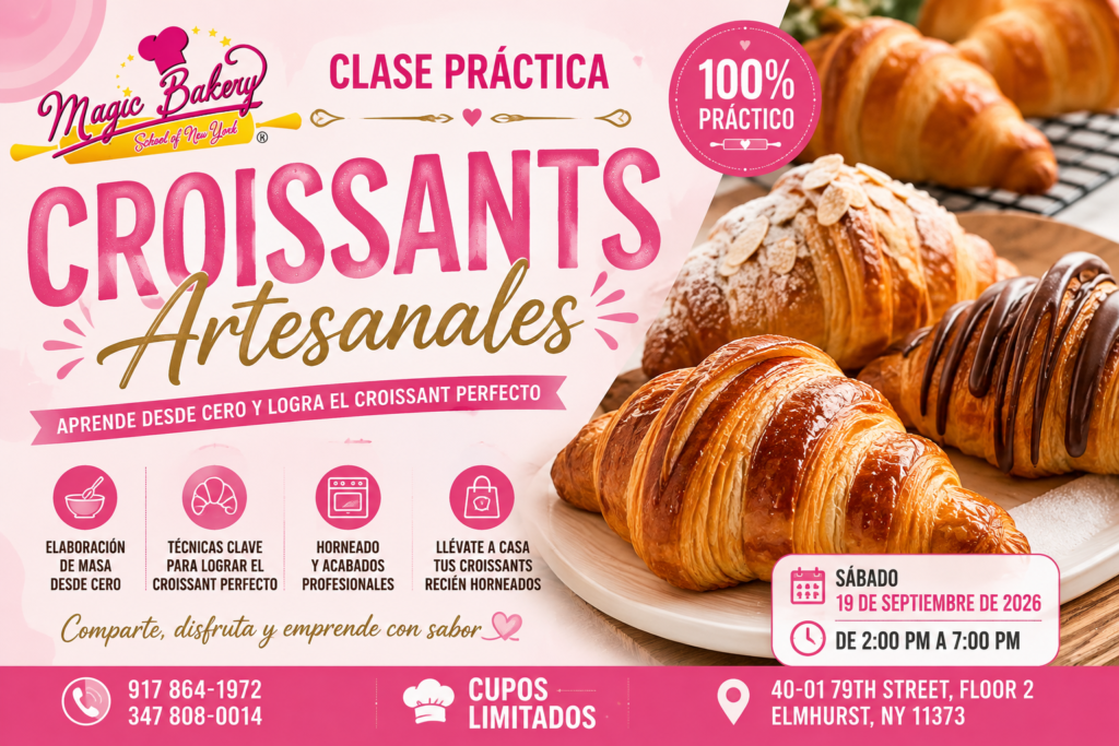 Clase de Croissants Artesanales