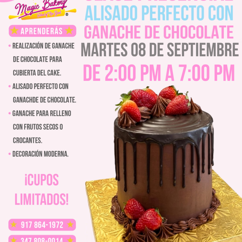 Clase de Ganache de Chocolate Septiembre