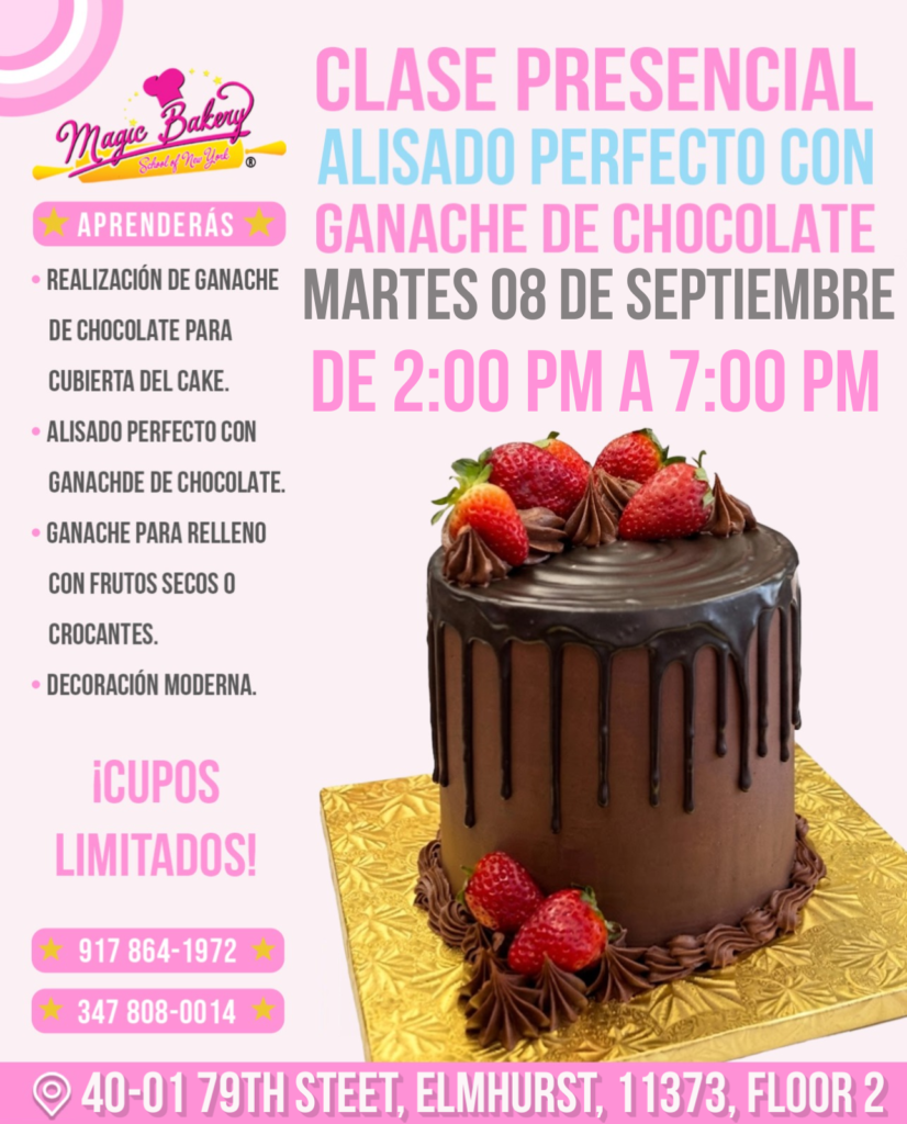 Clase de Ganache de Chocolate Septiembre