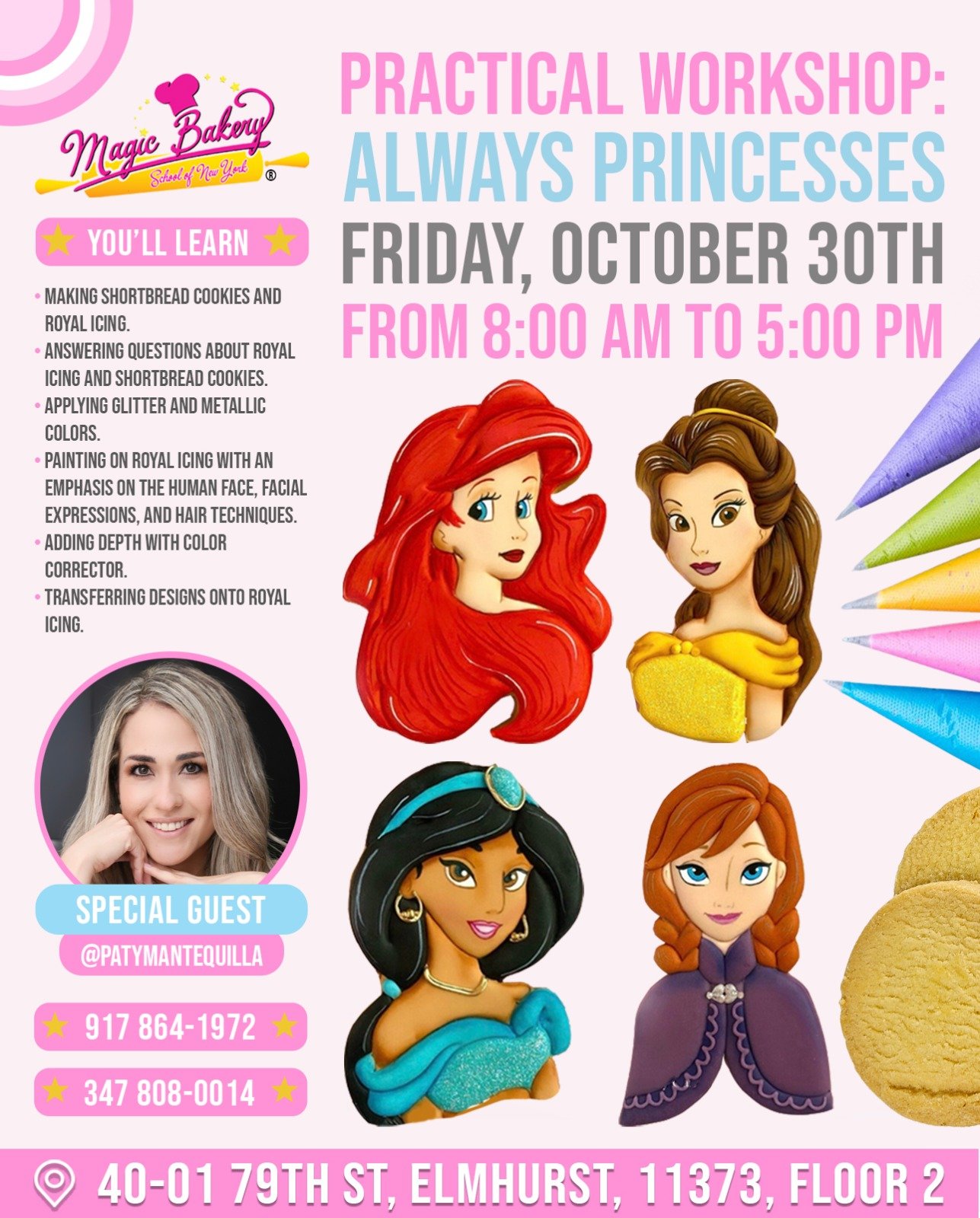 Taller Práctico Siempre Princesas – Galletas Decoradas Octubre - Imagen 2