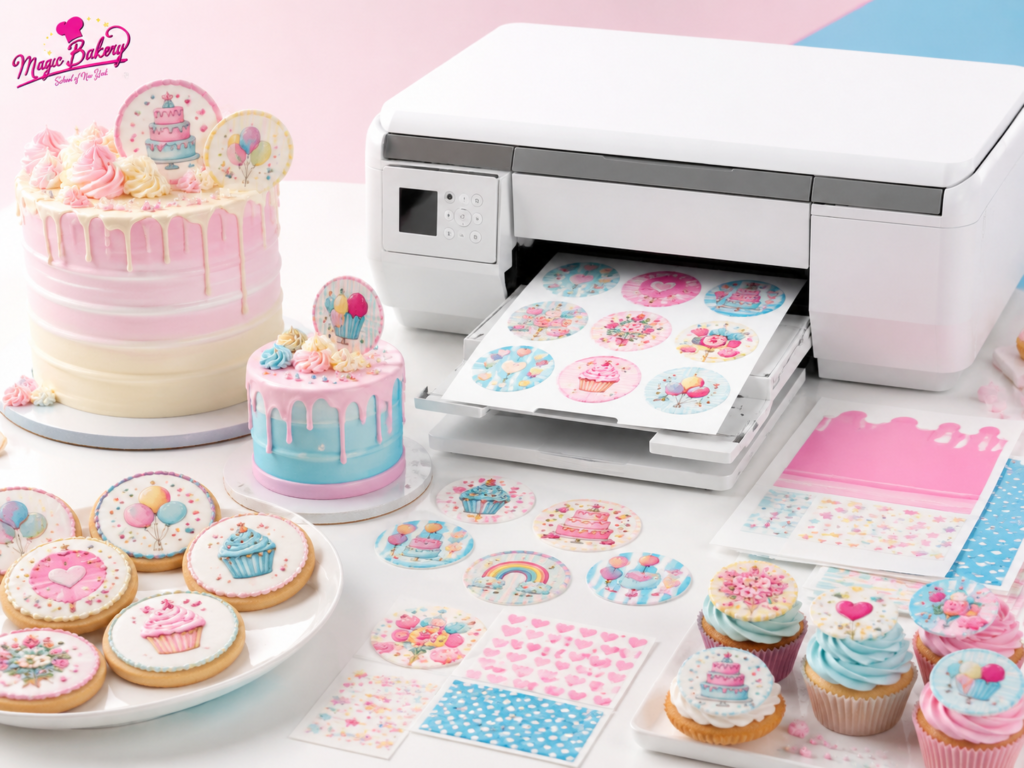 Curso de Impresión Comestible en Nueva York para Cakes