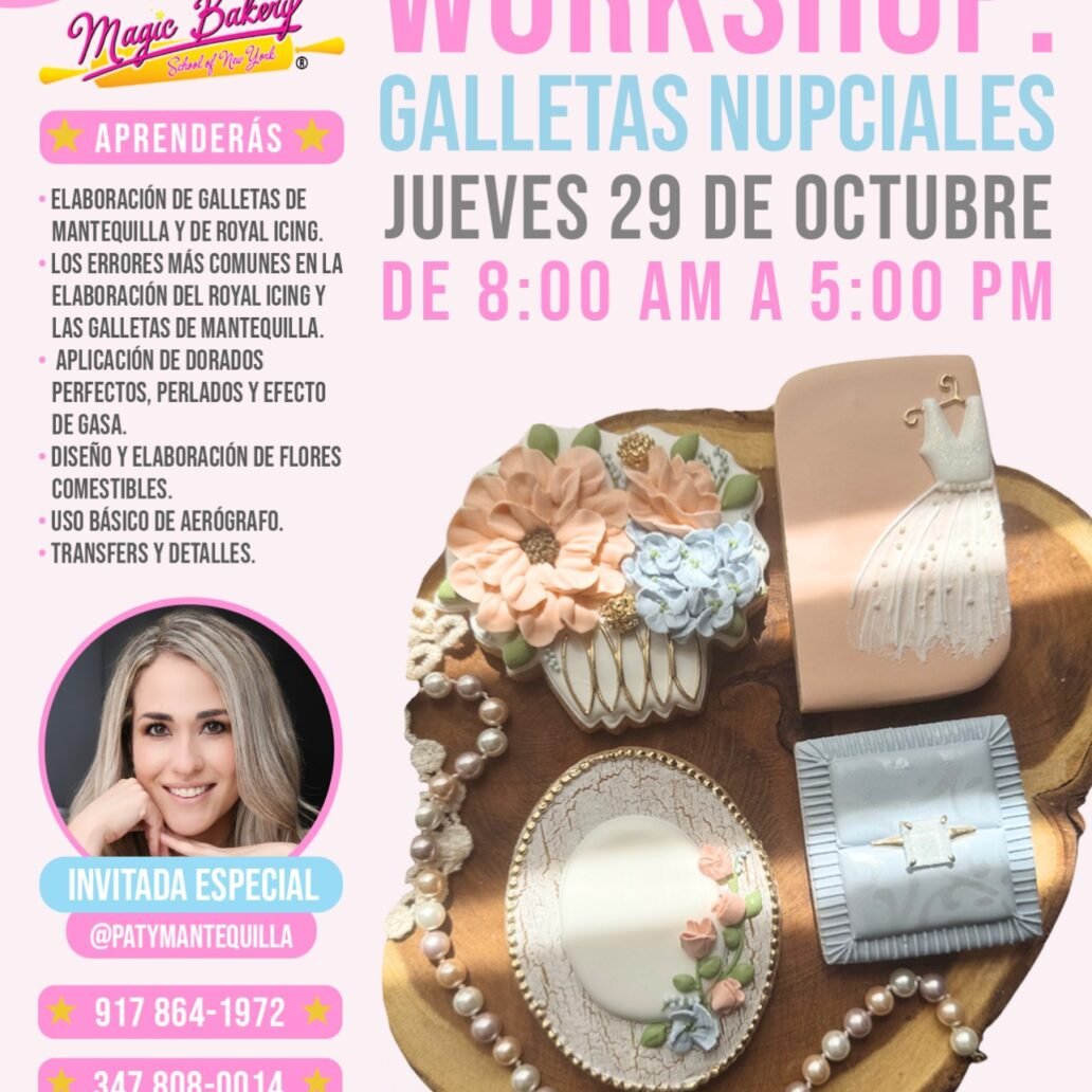 Workshop de Galletas Nupciales Octubre