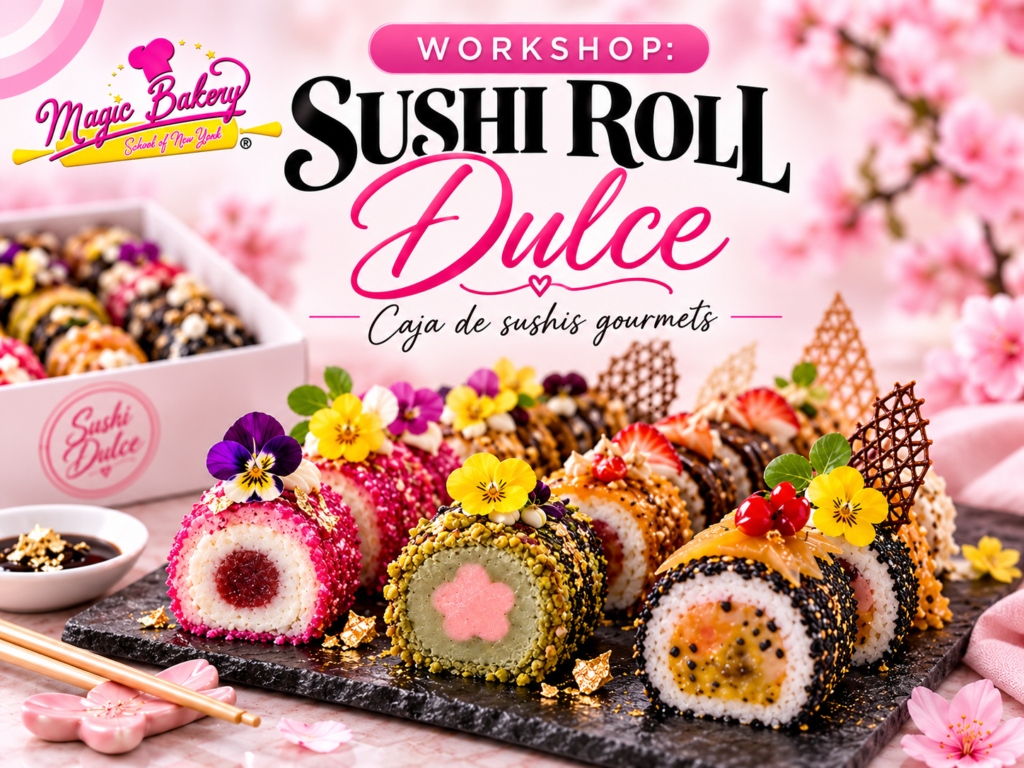 Curso de Sushi Dulce en Nueva York con Chef Natasha Guadarrama