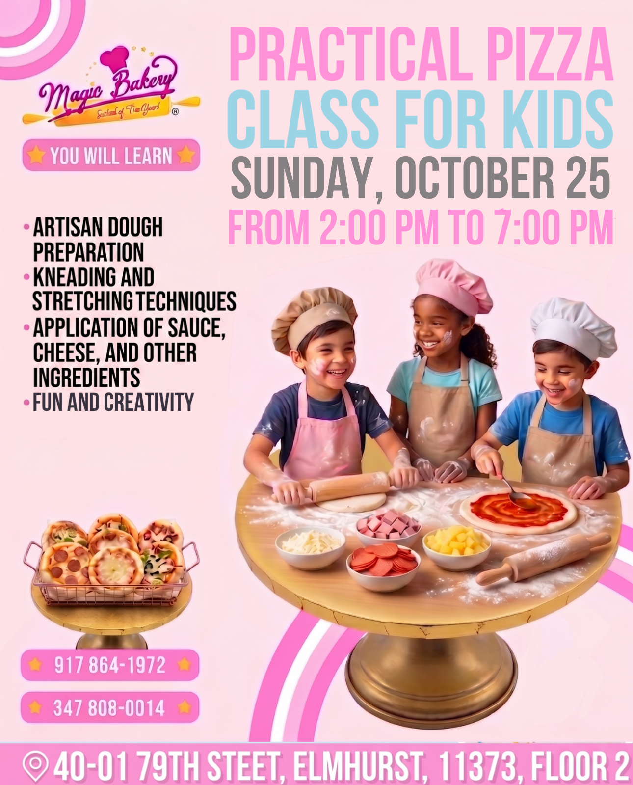 Clase Práctica de Pizza para Niños Octubre - Imagen 7
