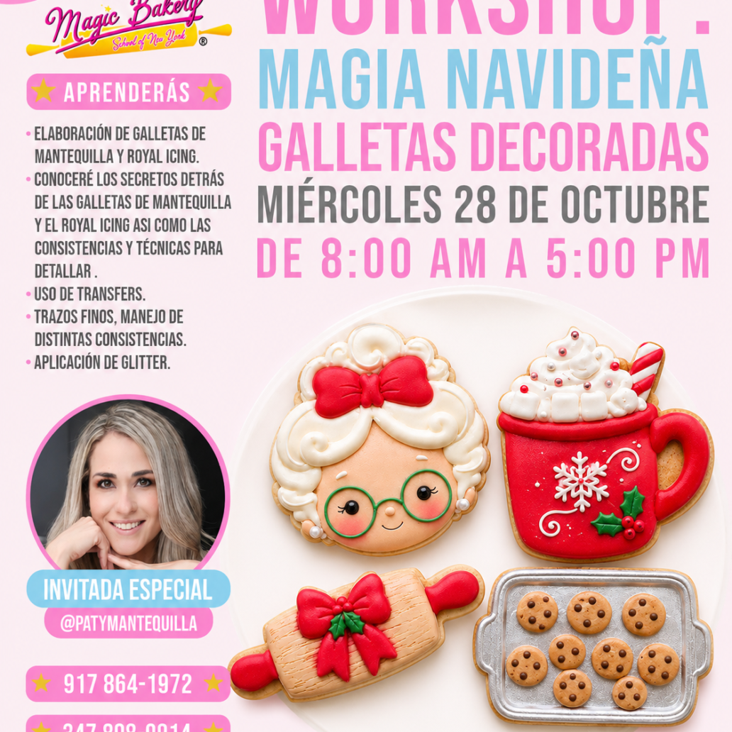 Workshop Magia Navideña: Galletas Decoradas Octubre