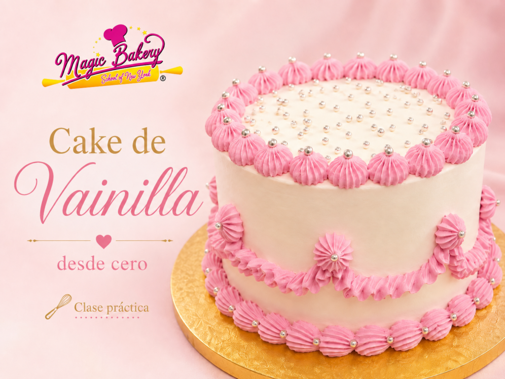 Curso de Cake de Vainilla desde Cero en Nueva York