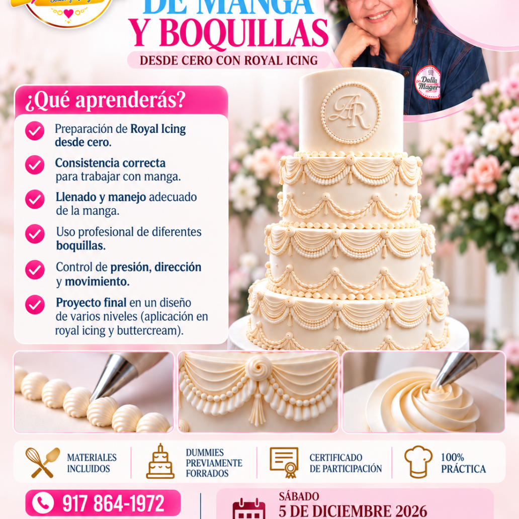 Clase Premium: Manejo Profesional de Manga y Boquillas Diciembre