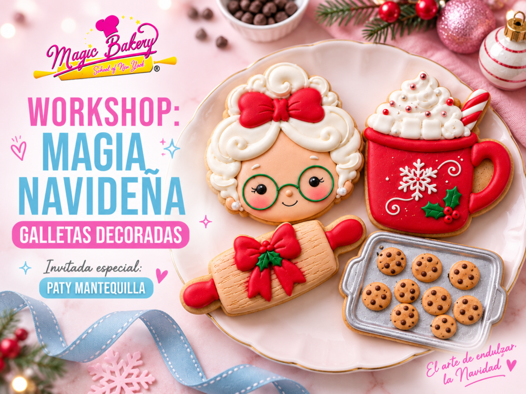 Curso de Galletas Decoradas en Nueva York – Magia Navideña
