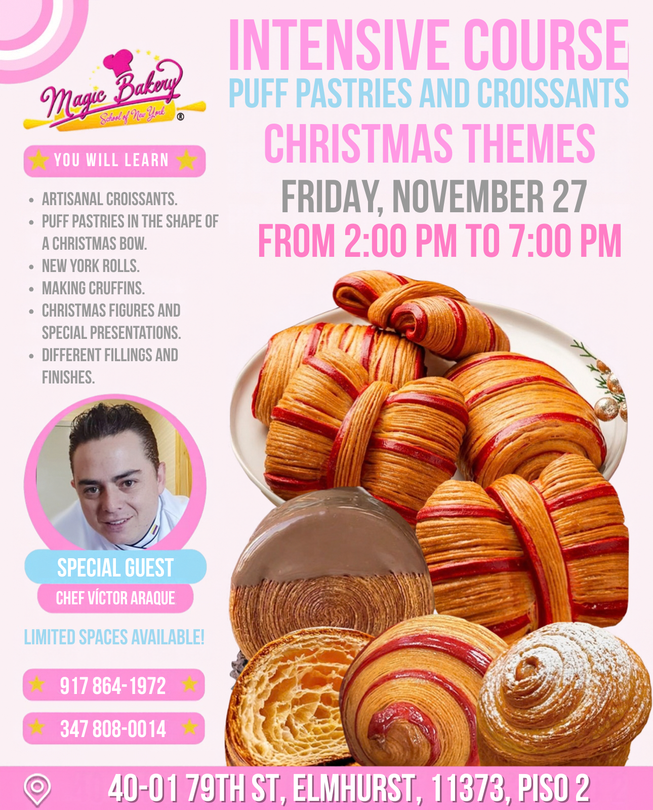 HOJALDRES Y CROISSANTS TEMÁTICOS NAVIDEÑOS NOVIEMBRE - Imagen 7